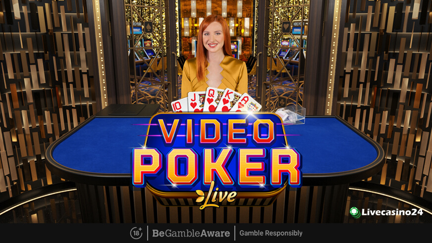 Advancement Brings Video Poker to Live Casino: Let's Learn the Basics